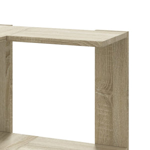 Βιβλιοθήκη Γωνιακή 3 Επ. Sonoma Δρυς 50x50x102εκ Επεξ. Ξύλο - Pakobazaar