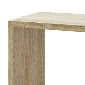Γωνιακή Ραφιέρα Τοίχου Sonoma Δρυς 45x45x147 εκ. Επεξ. Ξύλο - Pakobazaar