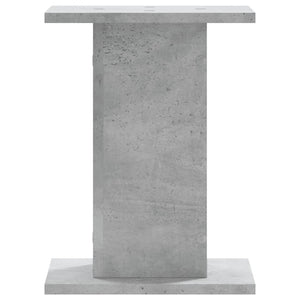 Βάσεις Ηχείων 2 Τεμ. Γκρι Σκυρ. 30x30x40 εκ. Επεξ. Ξύλο