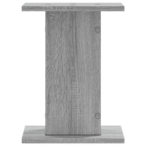 Βάσεις Ηχείων 2 Τεμ. Γκρι Sonoma 30x30x40εκ. Επεξεργασμένο Ξύλο