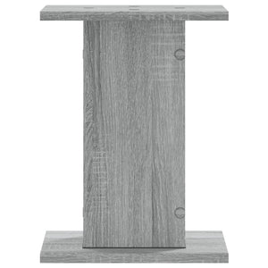 Βάσεις Ηχείων 2 Τεμ. Γκρι Sonoma 30x30x40εκ. Επεξεργασμένο Ξύλο