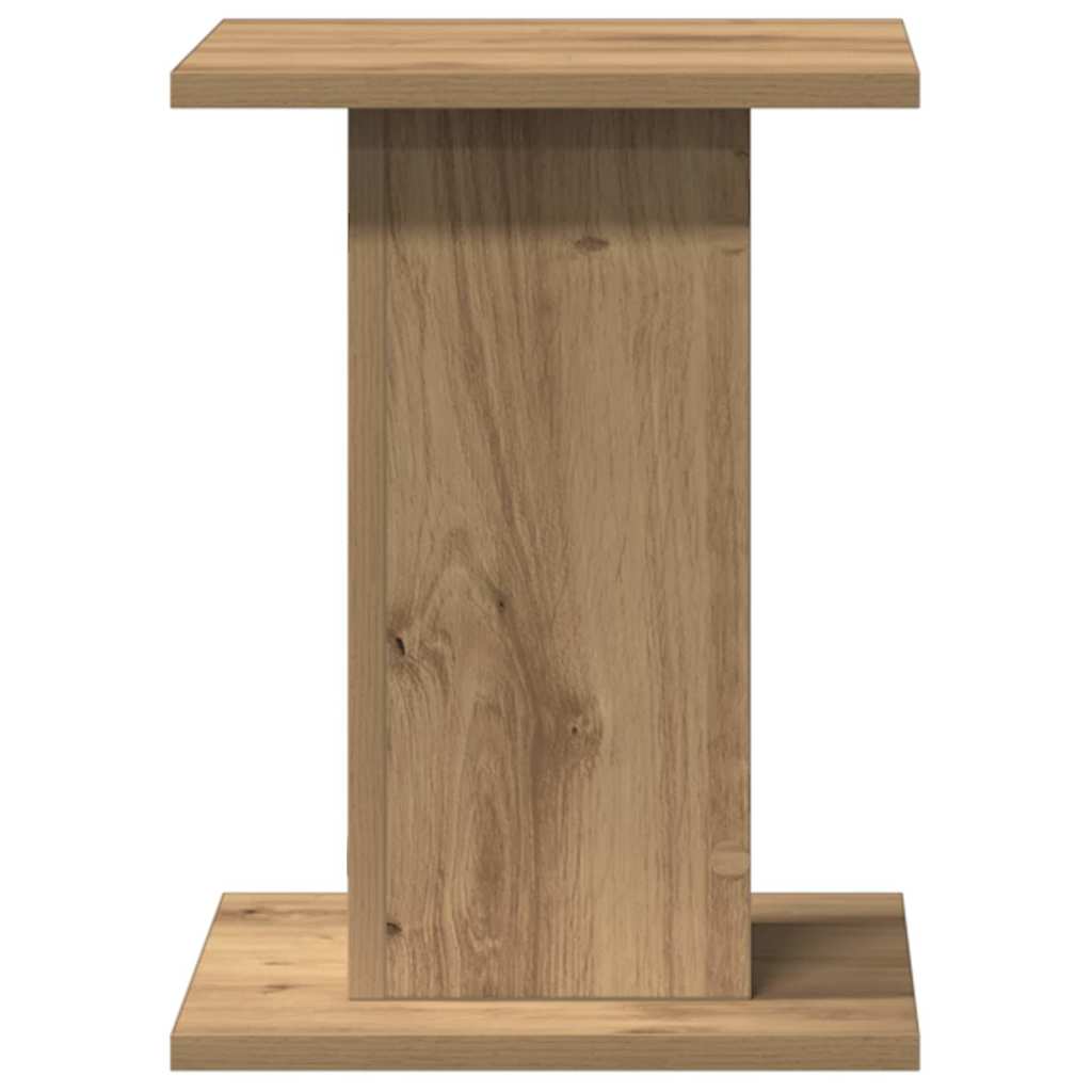 Βάσεις Ηχείων 2 τεμ. Αρτισιανή Δρυς 30x30x40 εκ. Επεξ. Ξύλο