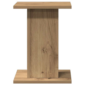Βάσεις Ηχείων 2 τεμ. Αρτισιανή Δρυς 30x30x40 εκ. Επεξ. Ξύλο
