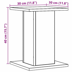 Βάσεις Ηχείων 2 τεμ. Αρτισιανή Δρυς 30x30x40 εκ. Επεξ. Ξύλο