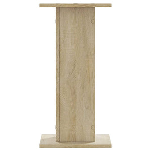 Βάσεις Ηχείων 2 Τεμ. Sonoma Δρυς 30x30x60εκ. Επεξεργασμένο Ξύλο