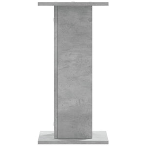 Βάσεις Ηχείων 2 Τεμ. Γκρι Σκυρ. 30x30x60 εκ. Επεξ. Ξύλο