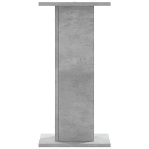 Βάσεις Ηχείων 2 Τεμ. Γκρι Σκυρ. 30x30x60 εκ. Επεξ. Ξύλο