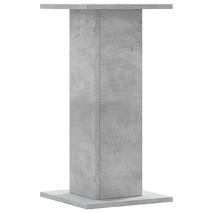 Βάσεις Ηχείων 2 Τεμ. Γκρι Σκυρ. 30x30x60 εκ. Επεξ. Ξύλο