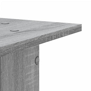 Βάσεις Ηχείων 2 Τεμ. Γκρι Sonoma 30x30x60εκ. Επεξεργασμένο Ξύλο - Pakobazaar