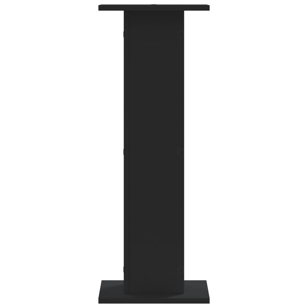 Βάσεις Ηχείων 2 Τεμ. Μαύρες 30x30x95 εκ. Επεξ. Ξύλο - Pakobazaar