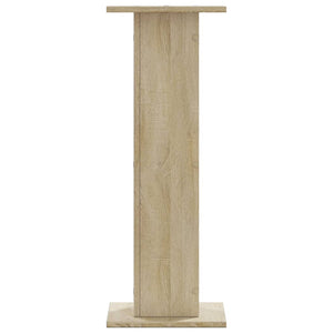 Βάσεις Ηχείων 2 Τεμ. Sonoma Δρυς 30x30x80εκ. Επεξεργασμένο Ξύλο - Pakobazaar