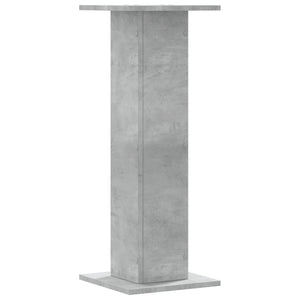 Βάσεις Ηχείων 2 Τεμ. Γκρι Σκυρ. 30x30x80 εκ. Επεξ. Ξύλο