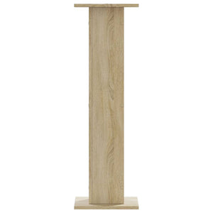 Βάσεις Ηχείων 2 Τεμ. Sonoma Δρυς 30x30x95εκ. Επεξεργασμένο Ξύλο - Pakobazaar