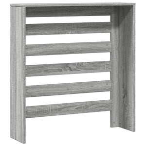 Κάλυμμα Καλοριφέρ Γκρι Sonoma 78x20x82 εκ Επεξεργασμένο Ξύλο