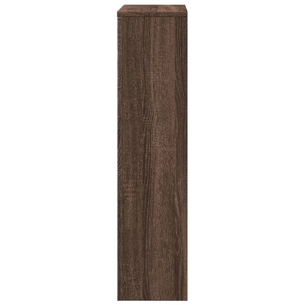 Κάλυμμα Καλοριφέρ Καφέ Δρυς 78x20x82 εκ. Επεξεργασμένο Ξύλο - Pakobazaar