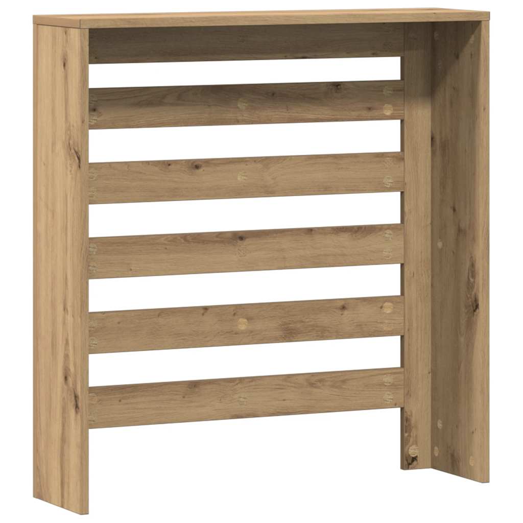 Κάλυμμα Καλοριφέρ Αρτισιανή Δρυς 78x20x82 εκ Επεξεργασμένο Ξύλο - Pakobazaar