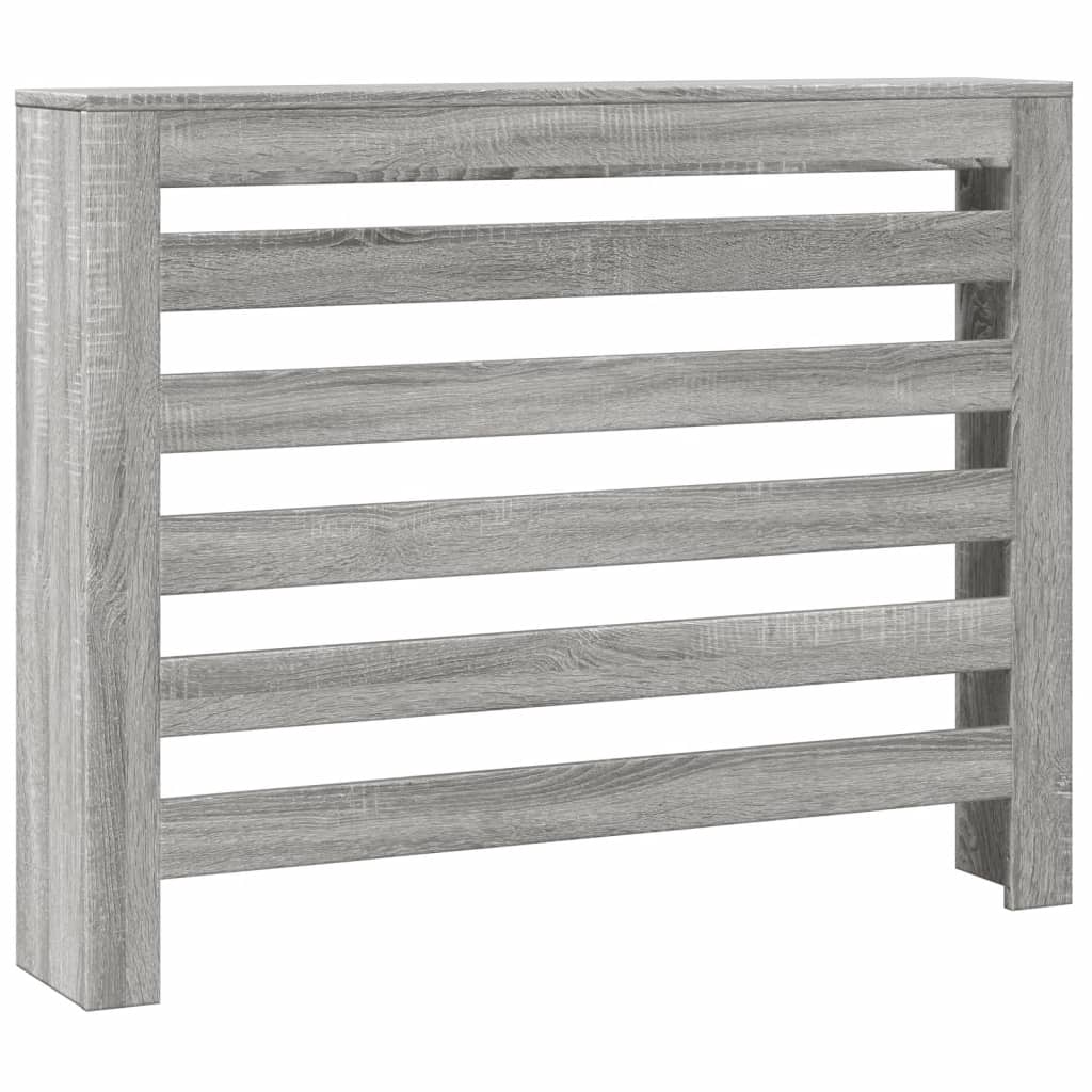 Κάλυμμα Καλοριφέρ Γκρι Sonoma 104x20x82εκ Επεξεργασμένο Ξύλο - Pakobazaar