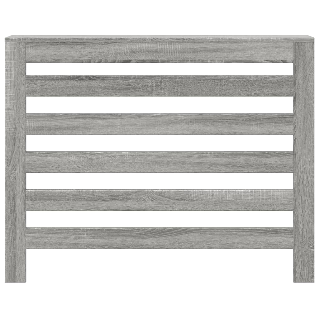 Κάλυμμα Καλοριφέρ Γκρι Sonoma 104x20x82εκ Επεξεργασμένο Ξύλο - Pakobazaar
