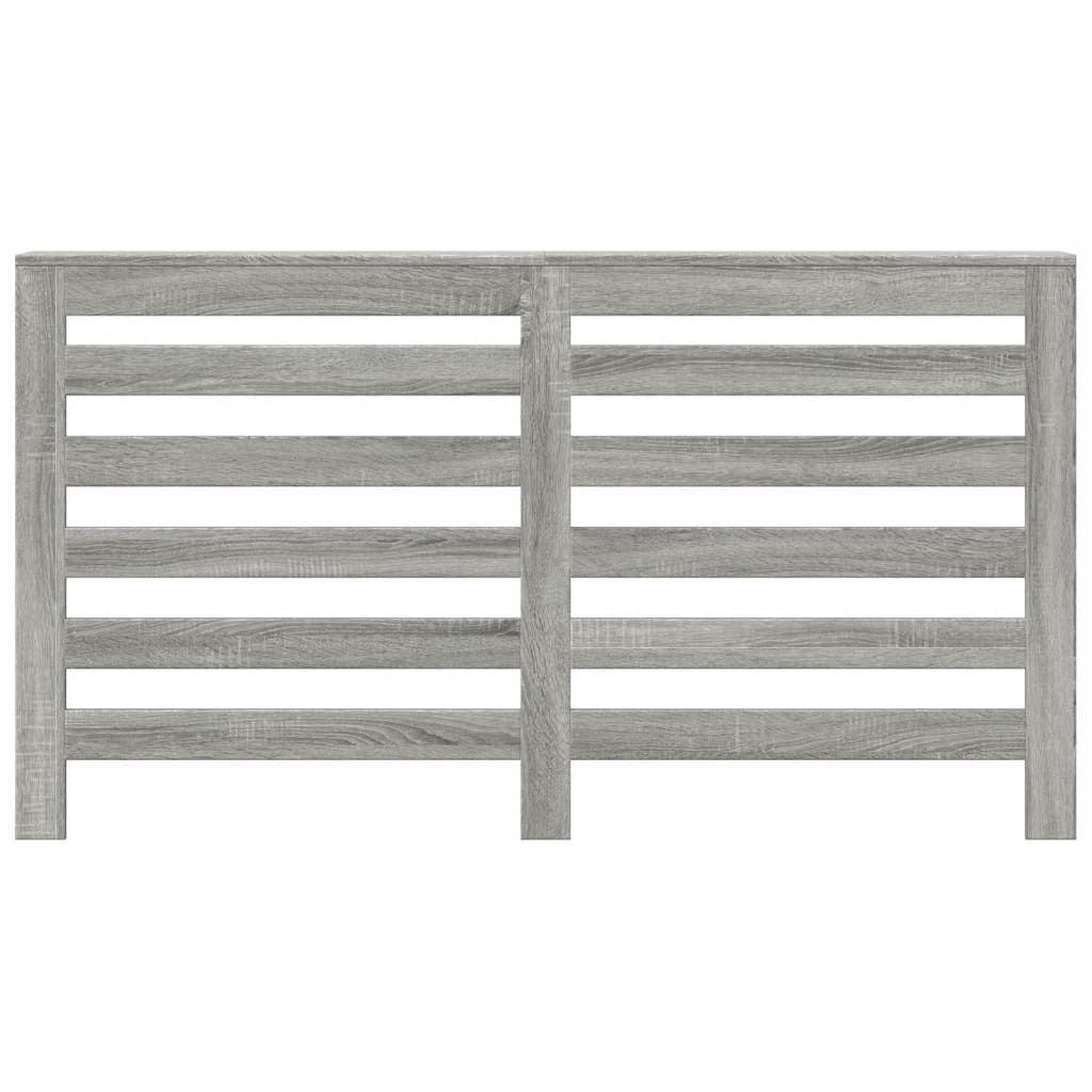 Κάλυμμα Καλοριφέρ Γκρι Sonoma 149x20x82 εκ Επεξεργασμένο Ξύλο