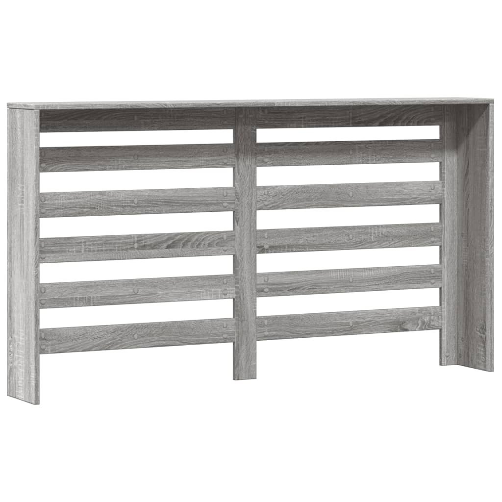 Κάλυμμα Καλοριφέρ Γκρι Sonoma 149x20x82 εκ Επεξεργασμένο Ξύλο