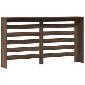 Κάλυμμα Καλοριφέρ Καφέ Δρυς 149x20x82 εκ. Επεξεργασμένο Ξύλο - Pakobazaar