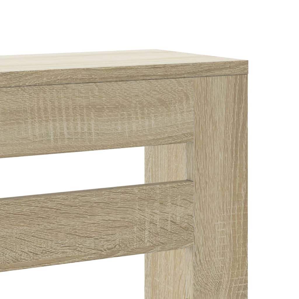 Κάλυμμα Καλοριφέρ Sonoma Δρυς 175x20x82 εκ. Επεξεργασμένο Ξύλο