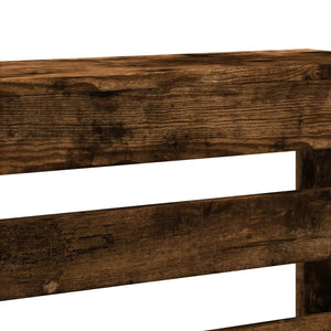 Κάλυμμα Καλοριφέρ Καπνιστή Δρυς 175x20x82εκ. Επεξεργασμένο Ξύλο - Pakobazaar