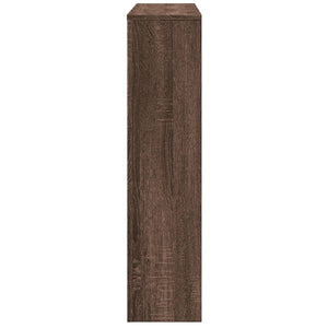 Κάλυμμα Καλοριφέρ Καφέ Δρυς 175x20x82 εκ. Επεξεργασμένο Ξύλο