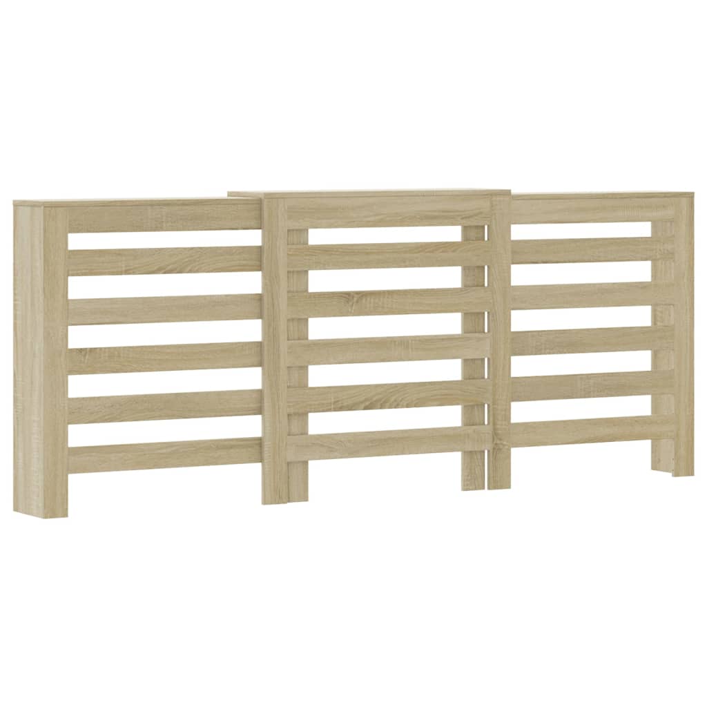 Κάλυμμα Καλοριφέρ Sonoma Δρυς 205x21,5x83,5εκ. Επεξ. Ξύλο - Pakobazaar