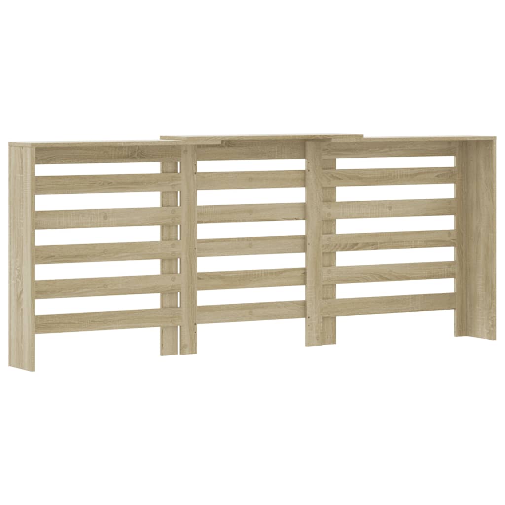 Κάλυμμα Καλοριφέρ Sonoma Δρυς 205x21,5x83,5εκ. Επεξ. Ξύλο - Pakobazaar