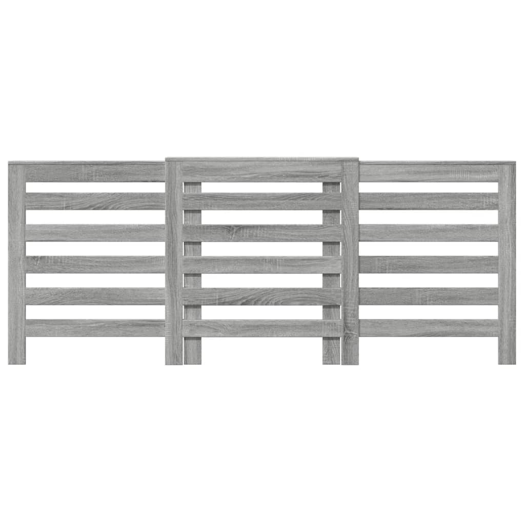 Κάλυμμα Καλοριφέρ Γκρι Sonoma 205x21,5x83,5 εκ Επεξ. Ξύλο