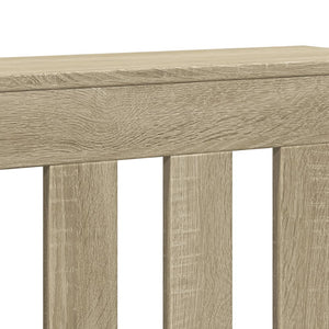 Κάλυμμα Καλοριφέρ Sonoma Δρυς 78x20x82 εκ. Επεξεργασμένο Ξύλο - Pakobazaar