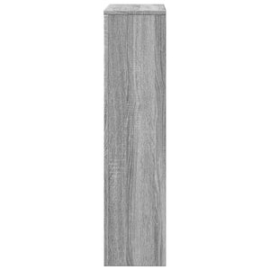 Κάλυμμα Καλοριφέρ Γκρι Sonoma 78x20x82 εκ Επεξεργασμένο Ξύλο - Pakobazaar