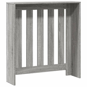 Κάλυμμα Καλοριφέρ Γκρι Sonoma 78x20x82 εκ Επεξεργασμένο Ξύλο - Pakobazaar