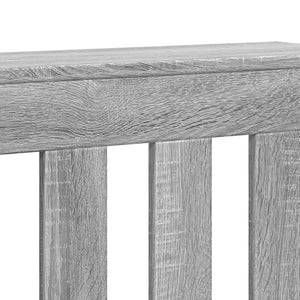 Κάλυμμα Καλοριφέρ Γκρι Sonoma 78x20x82 εκ Επεξεργασμένο Ξύλο - Pakobazaar