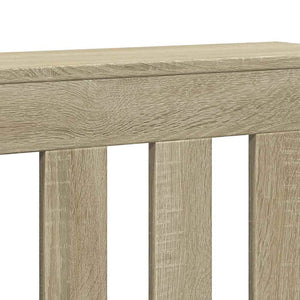 Κάλυμμα Καλοριφέρ Sonoma Δρυς 149x20x82 εκ. Επεξεργασμένο Ξύλο - Pakobazaar