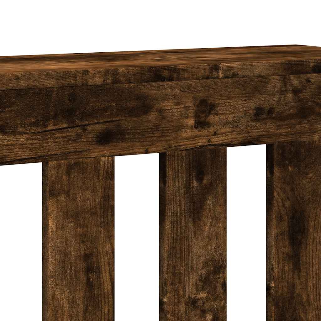 Κάλυμμα Καλοριφέρ Καπνιστή Δρυς 149x20x82εκ. Επεξεργασμένο Ξύλο