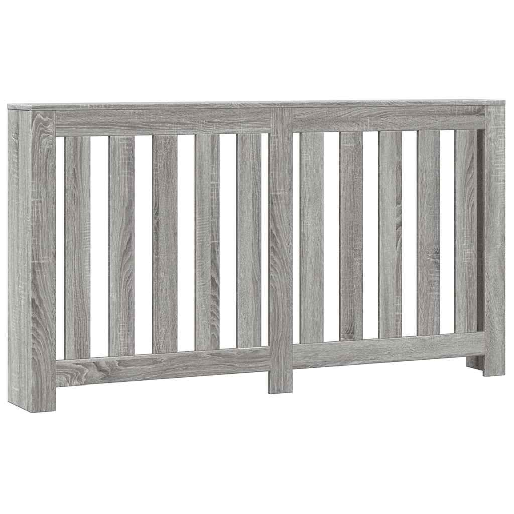 Κάλυμμα Καλοριφέρ Γκρι Sonoma 149x20x82 εκ Επεξεργασμένο Ξύλο
