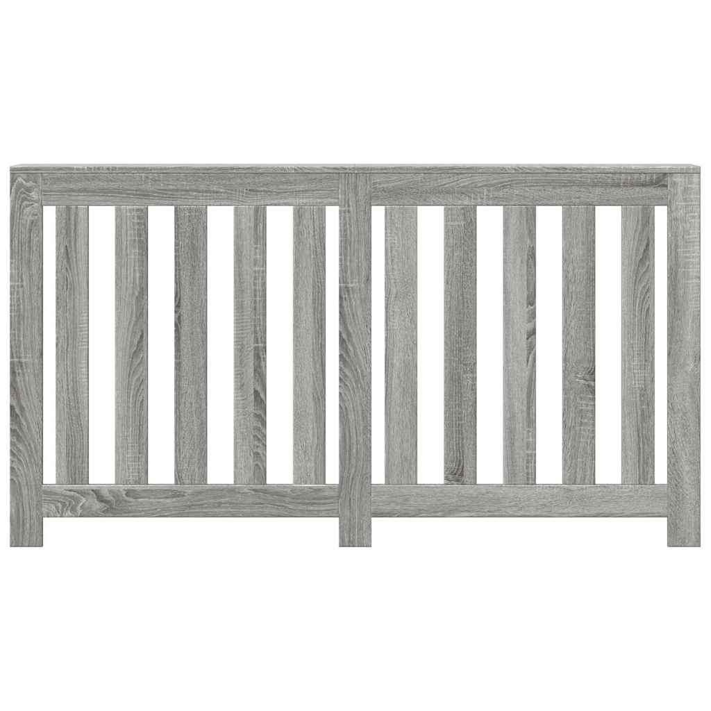 Κάλυμμα Καλοριφέρ Γκρι Sonoma 149x20x82 εκ Επεξεργασμένο Ξύλο