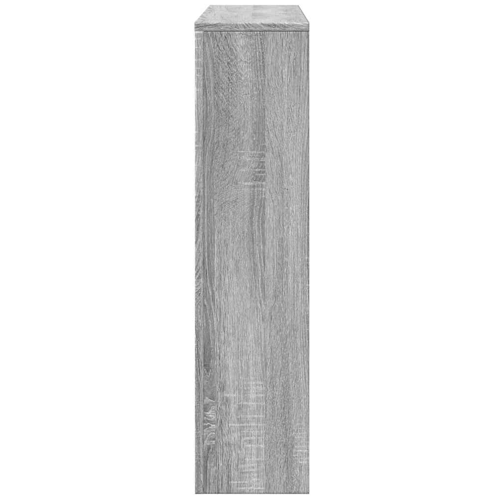 Κάλυμμα Καλοριφέρ Γκρι Sonoma 149x20x82 εκ Επεξεργασμένο Ξύλο