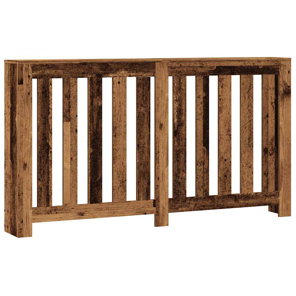 Κάλυμμα Καλοριφέρ Όψη Παλαιού Ξύλου 149x20x82 εκ. Επεξ. Ξύλο