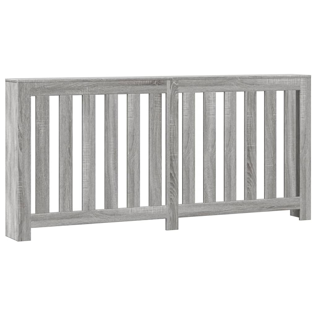 Κάλυμμα Καλοριφέρ Γκρι Sonoma 175x20x82 εκ Επεξεργασμένο Ξύλο - Pakobazaar