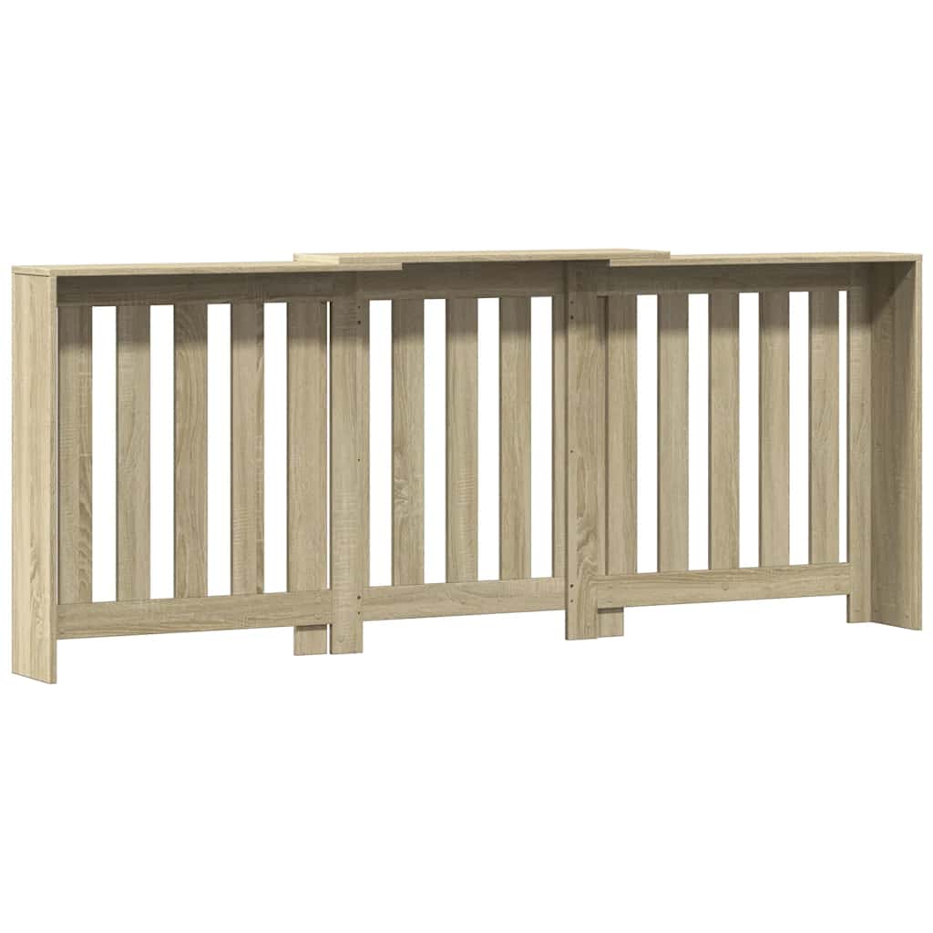 Κάλυμμα Καλοριφέρ Sonoma Δρυς 205x21,5x83,5εκ. Επεξ. Ξύλο - Pakobazaar