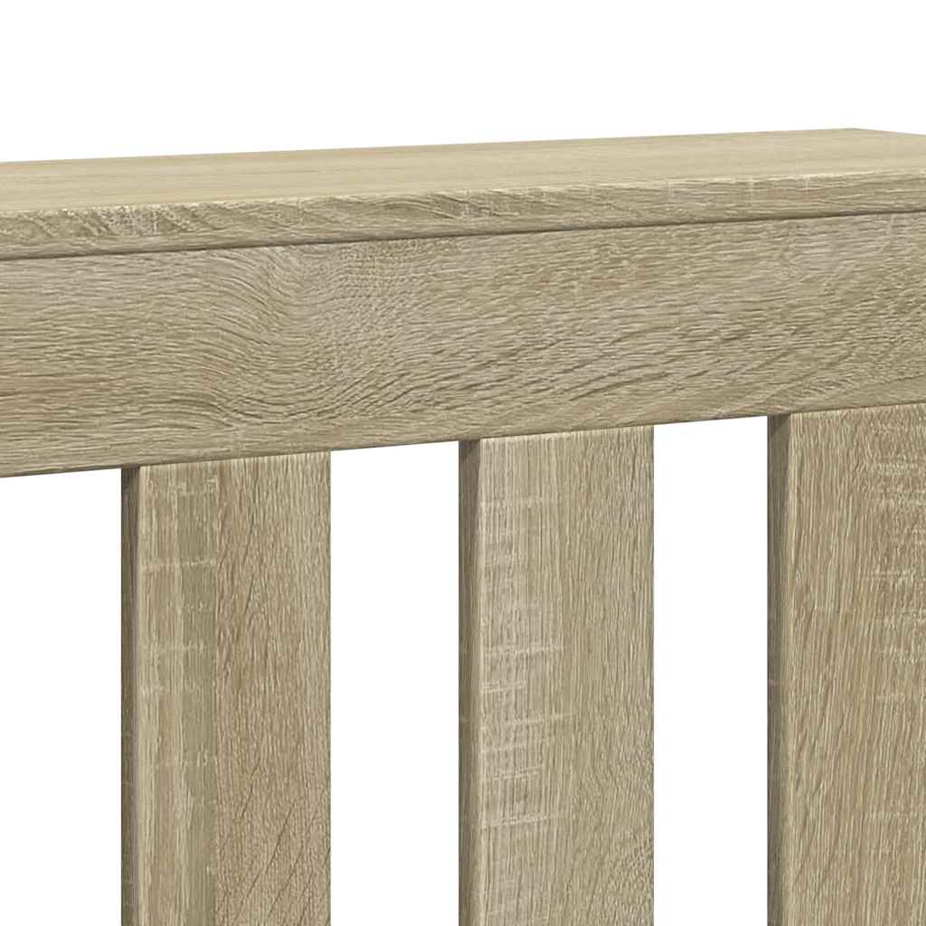 Κάλυμμα Καλοριφέρ Sonoma Δρυς 205x21,5x83,5εκ. Επεξ. Ξύλο - Pakobazaar