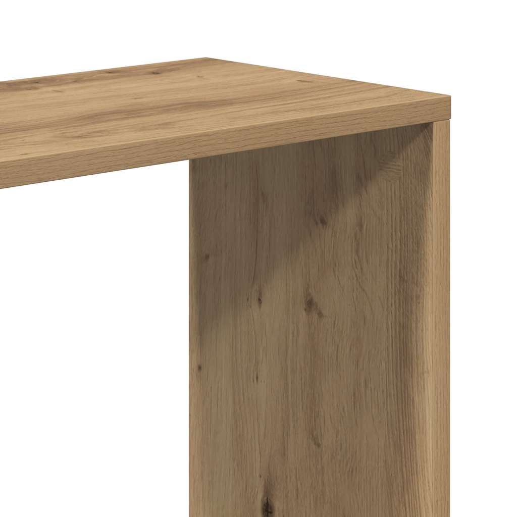 Βιβλιοθήκη 5 Επιπέδων Δρυς 80,5x23,5x162,5 εκ. Επεξεργ. Ξύλο - Pakobazaar