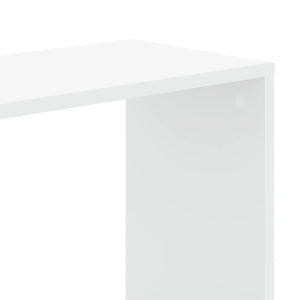 Βιβλιοθήκη 5 Επιπέδων Λευκή 45 x 23,5 x 162,5 εκ. Επεξεργ. Ξύλο - Pakobazaar