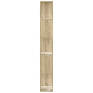 Βιβλιοθήκη 5Επιπέδων Sonoma Δρυς 45x23,5x162,5εκ. Επεξεργ. Ξύλο - Pakobazaar