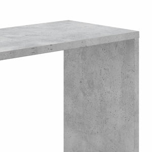 Βιβλιοθήκη 5 Επιπέδων Γκρι Σκυροδέματος 45 x 23,5 x 162,5 εκ.