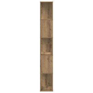 Βιβλιοθήκη 5 Επιπέδων Δρυς 45x23,5x162,5 εκ. Επεξεργ. Ξύλο