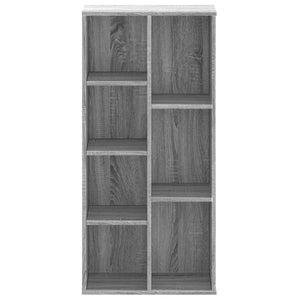 Βιβλιοθήκη Γκρι Sonoma 50x25x105 εκ. από Επεξεργ. Ξύλο